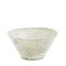 Japanese Minimalistic Crackle White Raku Ceramics Moon Bowls by Laab Milano, Set of 5, Image 9