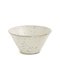 Japanese Minimalistic Crackle White Raku Ceramics Moon Bowls by Laab Milano, Set of 5, Image 12