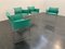 Leather & Steel Conference Table With Armchairs by Kazuhide Takahama for Simon Gavina, Set of 15 12