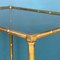 Vintage Brass & Bamboo Coffee Table, Italy, 1970s 10