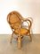 Wicker & Bamboo Armchairs, 1970s, Set of 2, Image 12