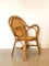 Wicker & Bamboo Armchairs, 1970s, Set of 2, Image 4