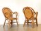 Wicker & Bamboo Armchairs, 1970s, Set of 2, Image 2