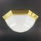 Large Glass Ceiling Light or Flush Mount from Limburg, Germany, 1970s, Image 3