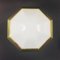 Large Glass Ceiling Light or Flush Mount from Limburg, Germany, 1970s, Image 1