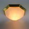 Large Glass Ceiling Light or Flush Mount from Limburg, Germany, 1970s 5
