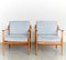 German Antimott Easy Chair by Wilhelm Knoll, 1950s, Set of 2 1