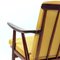 Tschechoslowakischer Boomerang Sessel aus goldenem Samt von Ton, 1960er 6