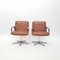 Chair in Padded Cognac Leather from Wilkhahn, 1970s 1