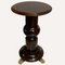 Vintage Mahogany Pedestal or Side Table With Brass Claw Feet, Image 14