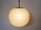 Mid-Century Glass Ball Ceiling Lamp, 1960s 5