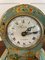 Antique French Japanned Balloon Desk Clock 4