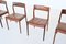 Danish Model 77 Dining Chairs in Rosewood by Niels Otto Møller for J.L. Møllers, 1960, Set of 4, Image 5