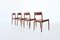 Danish Model 77 Dining Chairs in Rosewood by Niels Otto Møller for J.L. Møllers, 1960, Set of 4 3