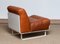 Club Chair in Tan Cognac Leather with White Shell Orbis by Luici Colani for COR Germany, 1970s, Image 10