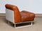 Fauteuil Club en Cuir Cognac Tanné avec Coquillage Blanc par Luici Colani pour COR Germany, 1970s 10