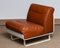 Club chair in pelle color cognac di Luici Colani per COR Germany, anni '70, Immagine 5