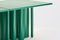 Green Matte Lacquer Dining Table by SoShiro 8