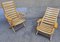 Armchairs in Light Wood from Fratelli Reguitti, 1980s, Set of 2 2