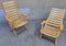Fauteuils en Bois Clair de Fratelli Reguitti, 1980s, Set de 2 2