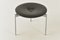 Leatherette Stool, Denmark, 1960 5