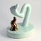 Che Culo! Ceramic Sculpture by Massimo Giacon for Superego Editions 5