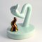 Che Culo! Ceramic Sculpture by Massimo Giacon for Superego Editions, Image 5