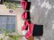 Modell Avus Armlehnstuhl aus rotem Leder von Konstantin Grcic für Plank, 2013 22
