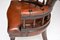 Antique Leather Captains Desk Chair / Armchair 6