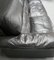 Dark Brown Leather Petronio Sofa by Tito Agnoli for Poltrona Frau 6