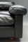 Dark Brown Leather Petronio Sofa by Tito Agnoli for Poltrona Frau, Image 3