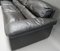 Dark Brown Leather Petronio Sofa by Tito Agnoli for Poltrona Frau 2