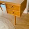 Bureau Vintage en Bois Blond, 1950s 8