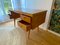 Vintage Schreibtisch aus hellem Holz, 1950er 7