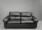 Dark Brown Leather Model Petronio 2-Seat Sofa by Tito Agnoli for Poltrona Frau 2