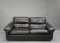 Dark Brown Leather Model Petronio 2-Seat Sofa by Tito Agnoli for Poltrona Frau, Image 2