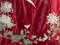19th Century Japanese Deep Red Silk Fukusa Embroidery 6
