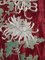 19th Century Japanese Deep Red Silk Fukusa Embroidery 9