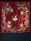 19th Century Japanese Deep Red Silk Fukusa Embroidery, Image 2