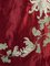19th Century Japanese Deep Red Silk Fukusa Embroidery 10
