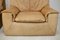 Caramel Leather & Foam Armchairs from Cinna, France, 1970, Set of 2, Image 3