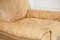 Caramel Leather & Foam Armchairs from Cinna, France, 1970, Set of 2 4