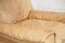 Caramel Leather & Foam Armchairs from Cinna, France, 1970, Set of 2, Image 4
