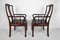 Asian Inlaid Wooden Armchairs, Mid-20th Century, Set of 2 2