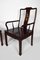 Asian Inlaid Wooden Armchairs, Mid-20th Century, Set of 2 9