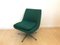 Mid-Century Hard Foam Shell Armchair with Metal Sprea, DDR 1