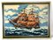 Ship with Sails in a Storm Handmade Tapestry 8