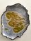 Decorative Ceramic Plate with 3 Wild Leaves by Proietti Daniela, Image 5