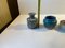 Scandinavian Modern Studio Vases in Glazed Ceramic, 1970s, Set of 3, Image 10