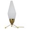 Mid-Century Space Age Rocket Table Lamp in Brass, 1960s 1